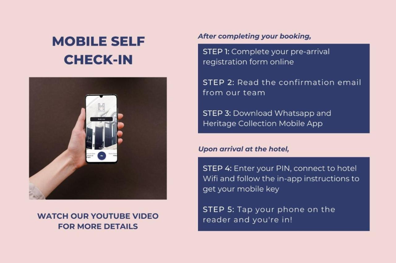 Heritage Collection On Arab - Mobile App Check-In Szingapúr Kültér fotó